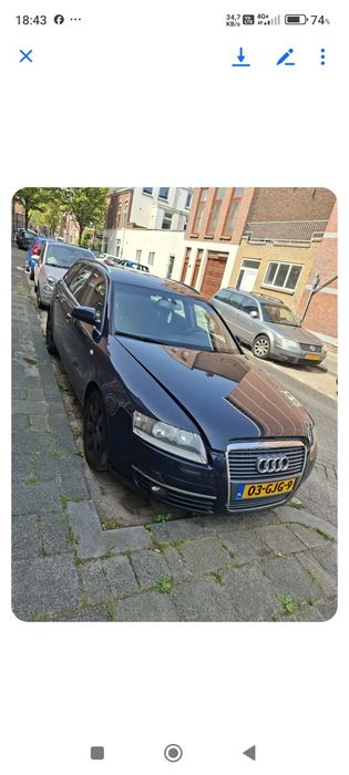 Vând sau schimb Audi A6 C6 motor 27D Cutie automata defectă an2006 950