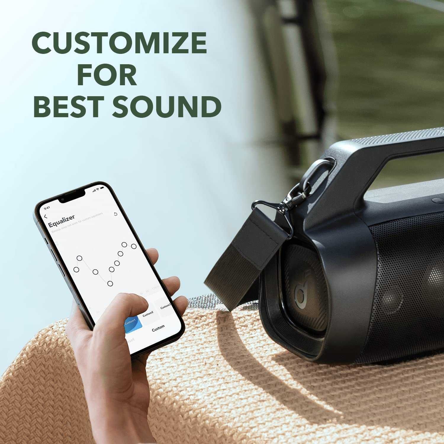 SoundCore Motion Boom Plus-безжична тонколона, с Power Bank функция