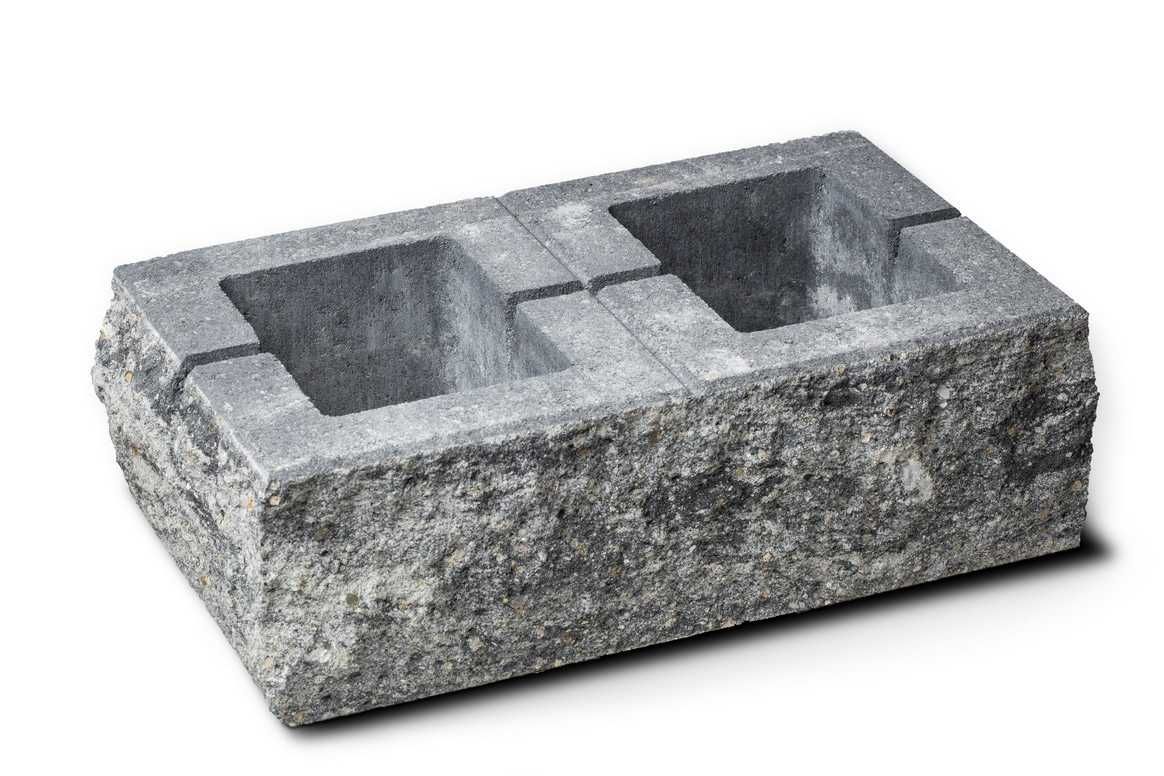 Boltar gard splitat 60x30x16 cm granit