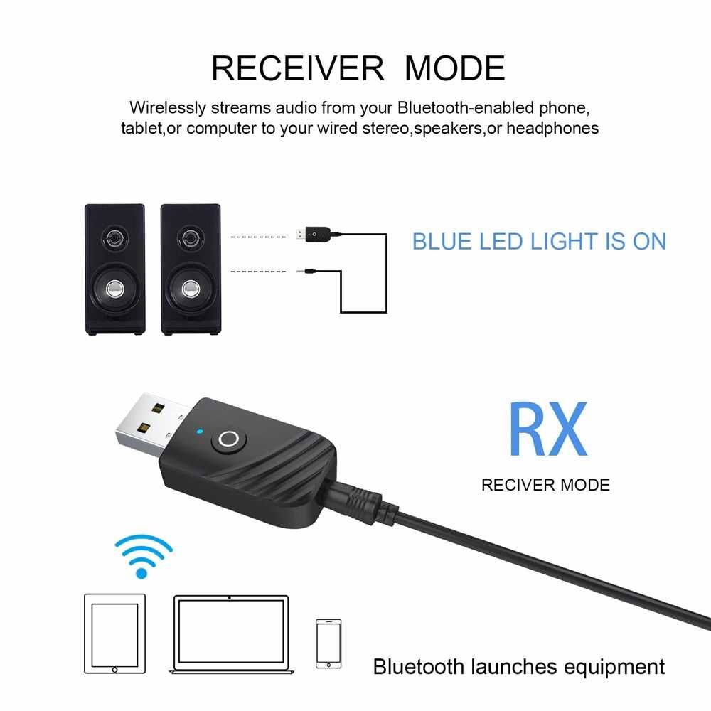 3в1 USB Bluetoooth 5.0 аудио предавател/приемник