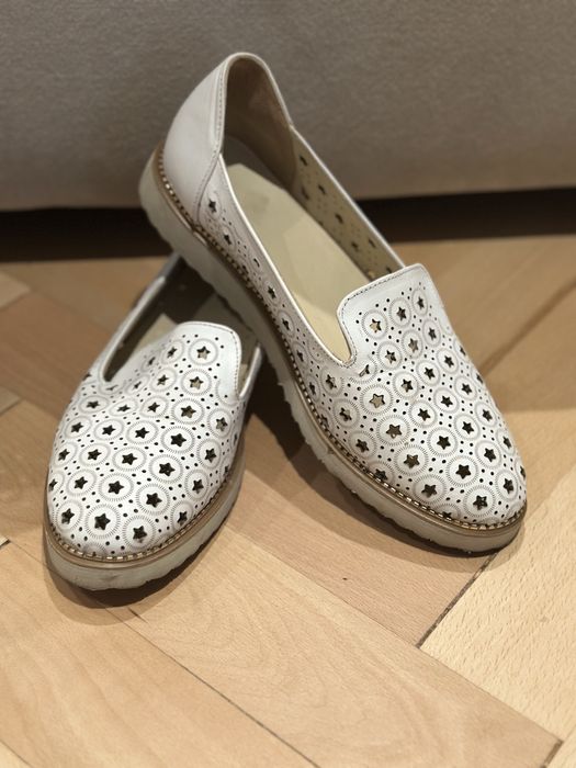 Espadrile piele naturala