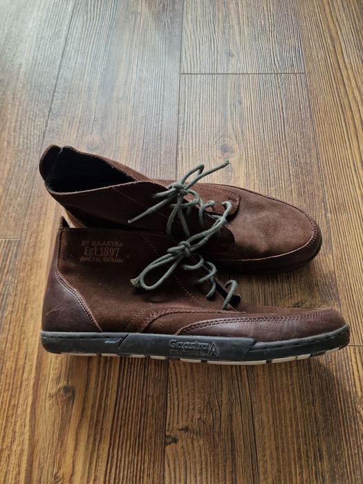 Страхотни мъжки кожени боти GAASTRA , естествена кожа и велур 43