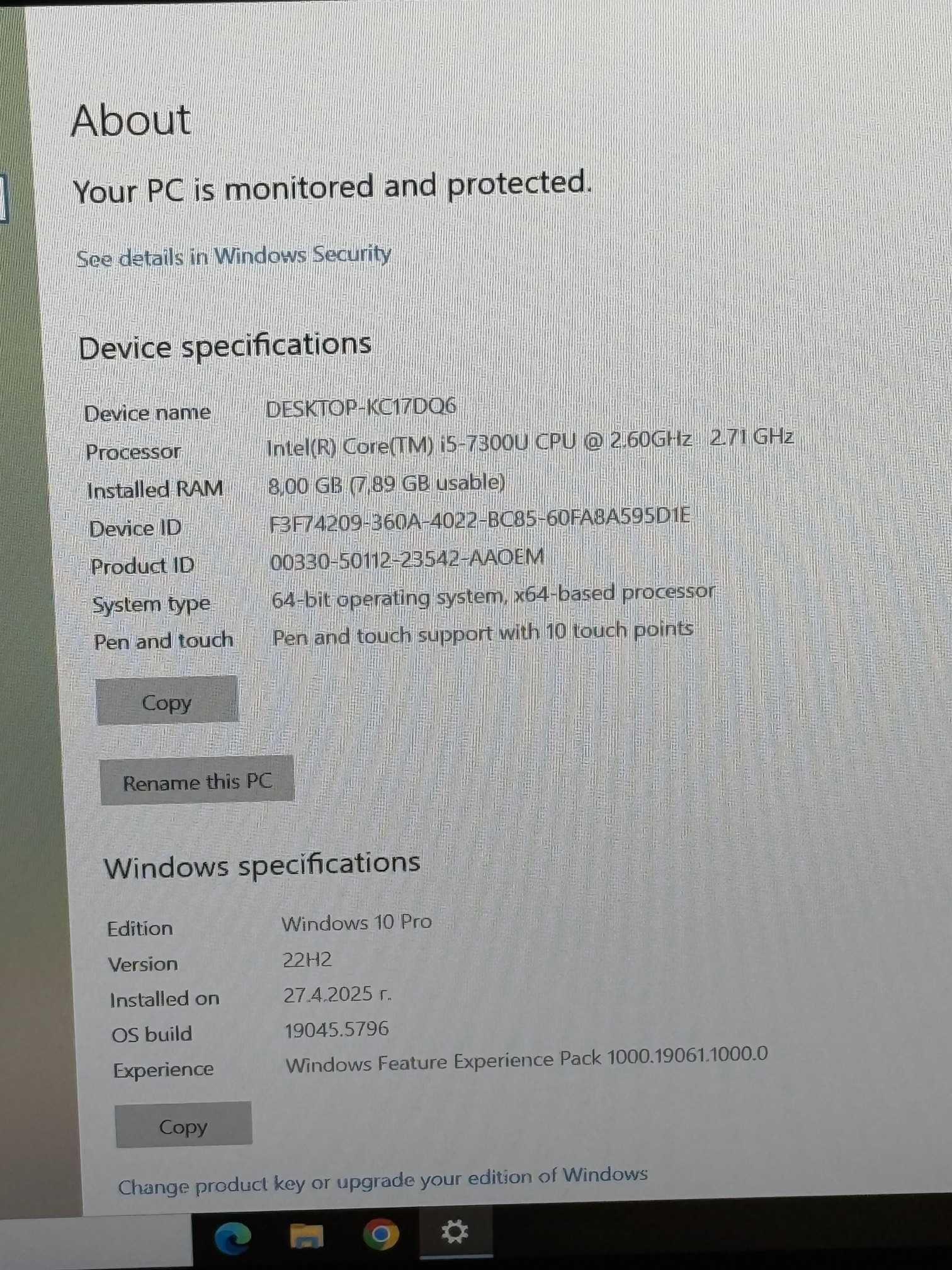 Dell Latitude 5289 отличен I5/8RAM/256 SSD NVMe