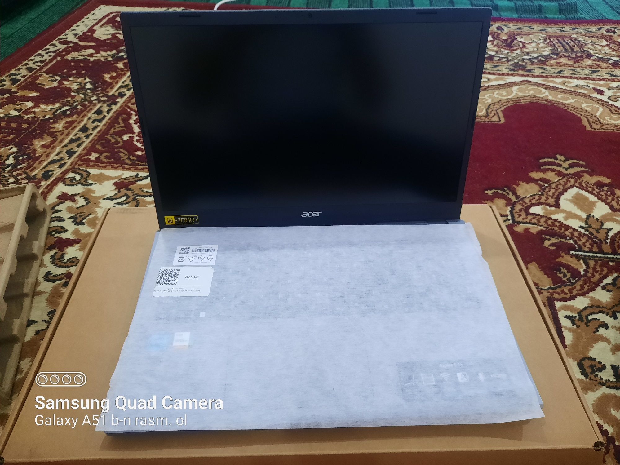 Yangi kompyuter acer core I 5 yangi ishlatilmagan