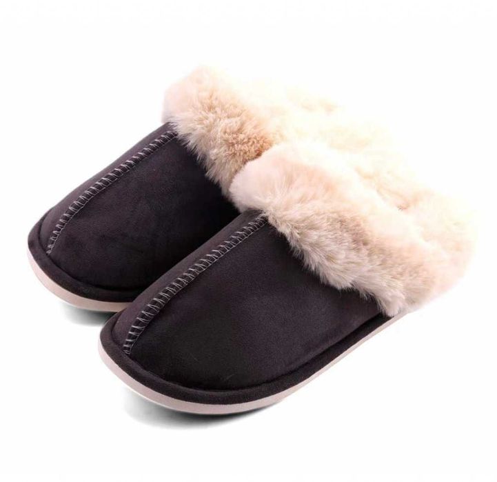 Оригинални Пухкави зимни пантофи SWISS LYX с мемори пяна, против умора