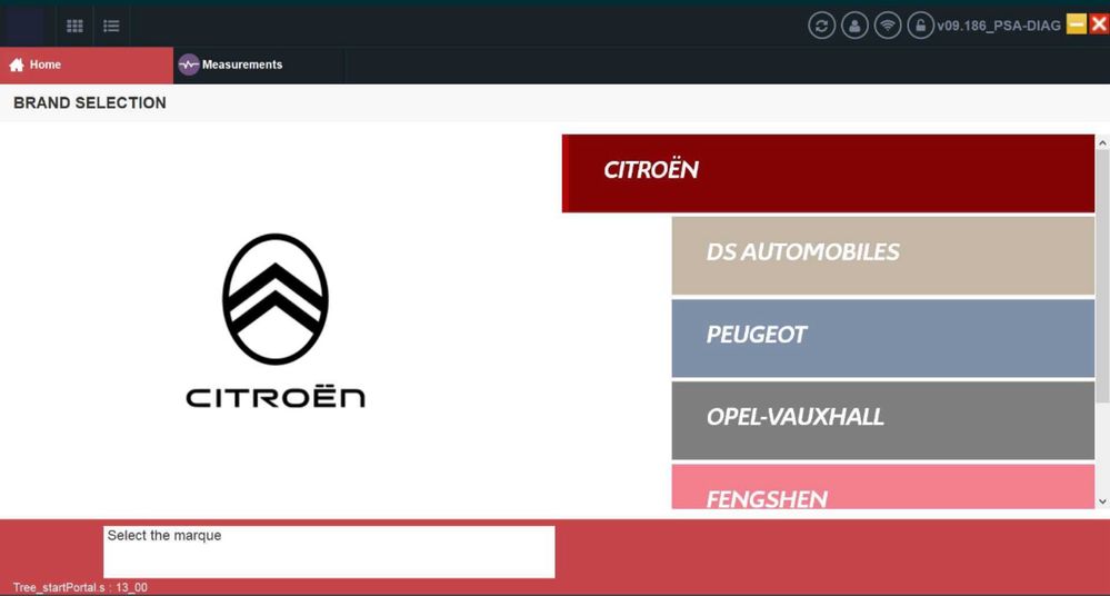 Tester/Diagnoza dedicata Peugeout/Citroen/Ds/Opel Romana V9.186-2024