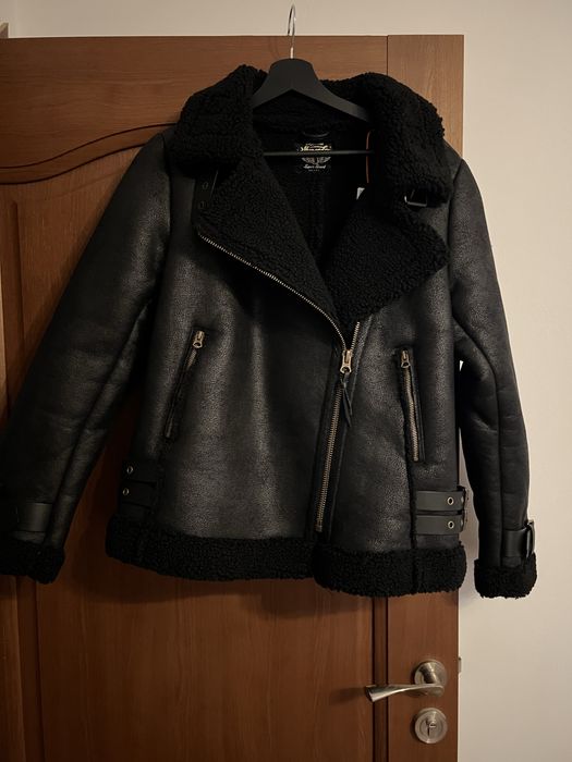 Geaca dama aviator cojocel Superdry M