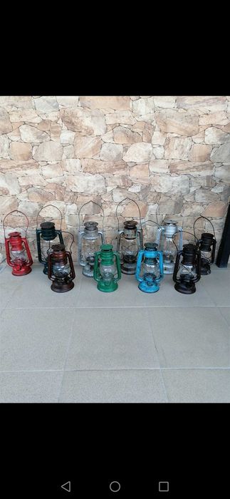 Lămpi cu petrol vechi