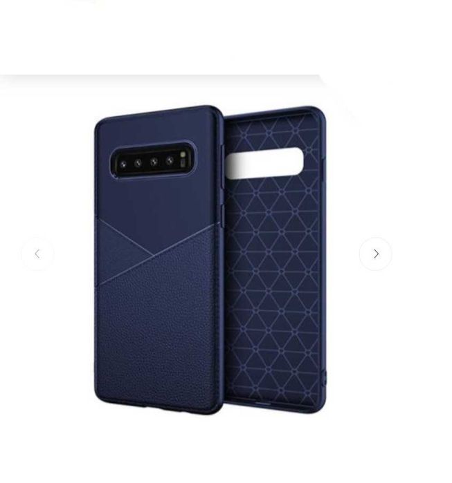 Husa Slim Samsung S10 Plus / Silicon Albastru