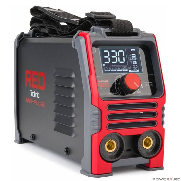 Aparat de sudura tip invertor, 330A, TIG-LIFT / MMA / MMA-PULSE, Red