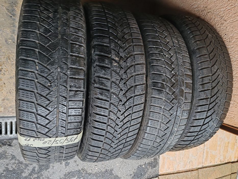 Vând cauciucuri 195/55/20 M+S set complet imp Germania