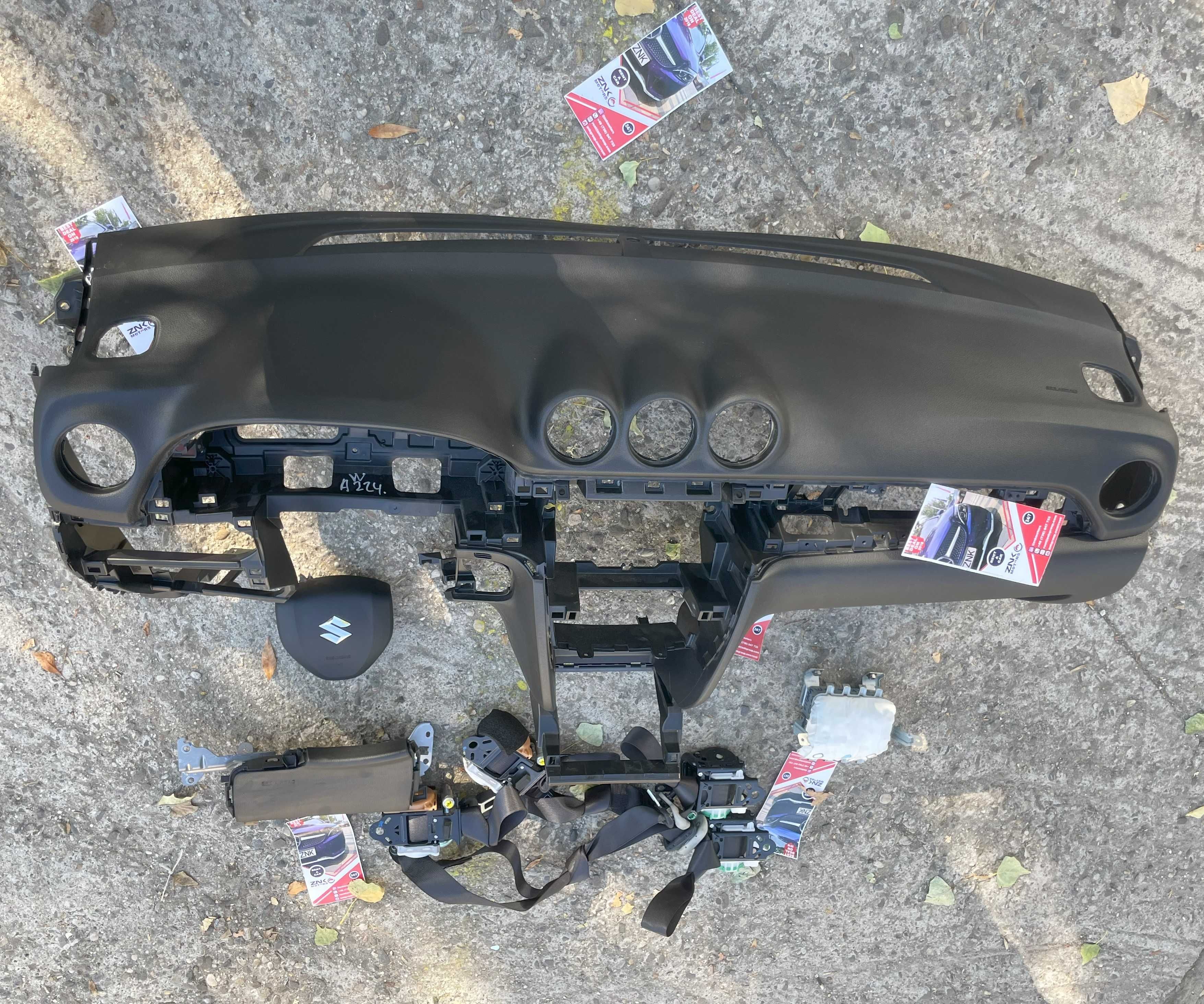 Suzuki Vitara 3 III kit airbag volan pasager plansa de bord -  centuri
