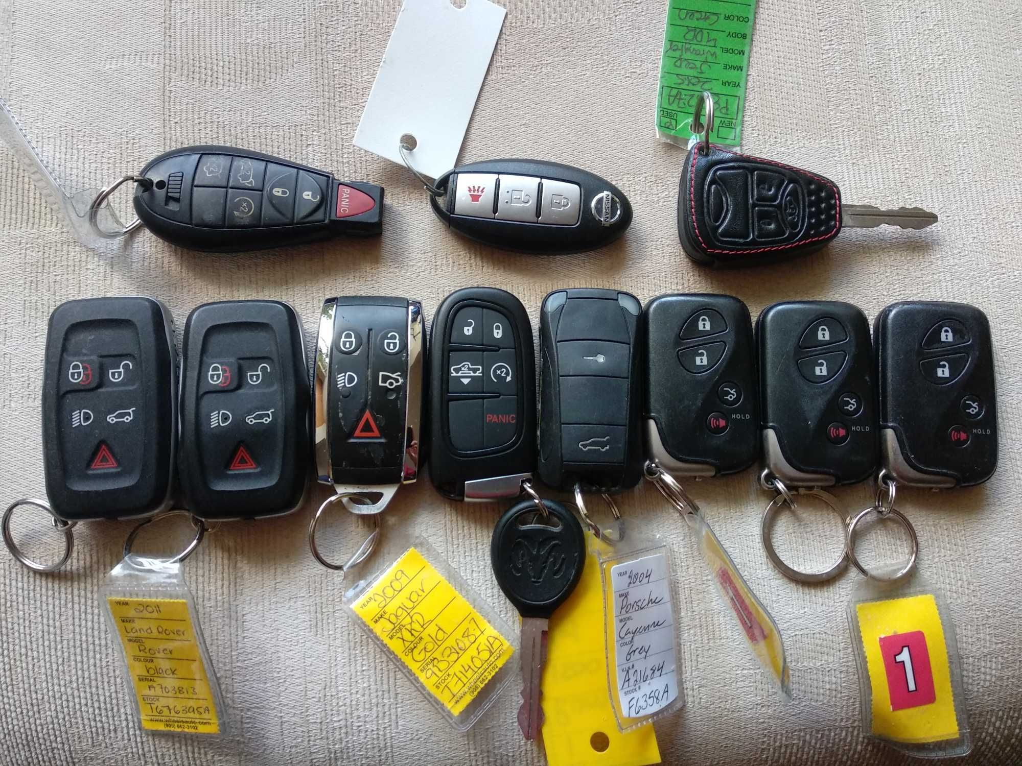 Автомобилни ключове, иригинални с чип !