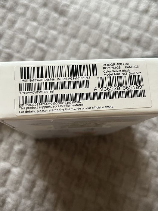 HONOR 400 Lite nou, sigilat
