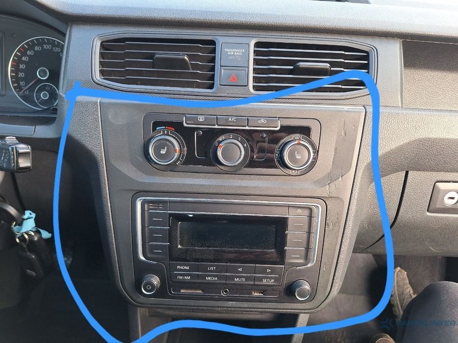 Ornament consola panou de bord VOLKSWAGEN CADDY IV Estate SAB, SAJ 2015 - 2020