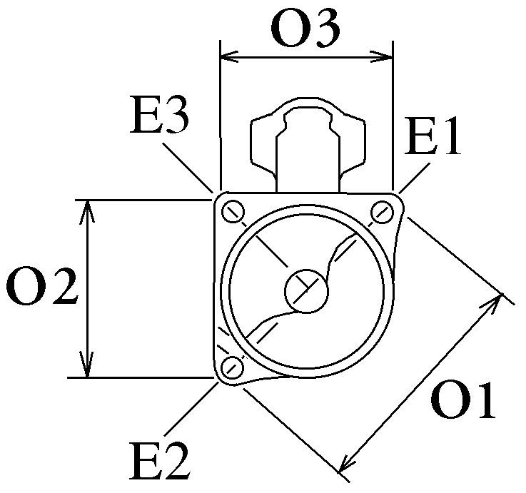 Electromotor CASE C-CX-CS -MX-MC cu motor PERKINS