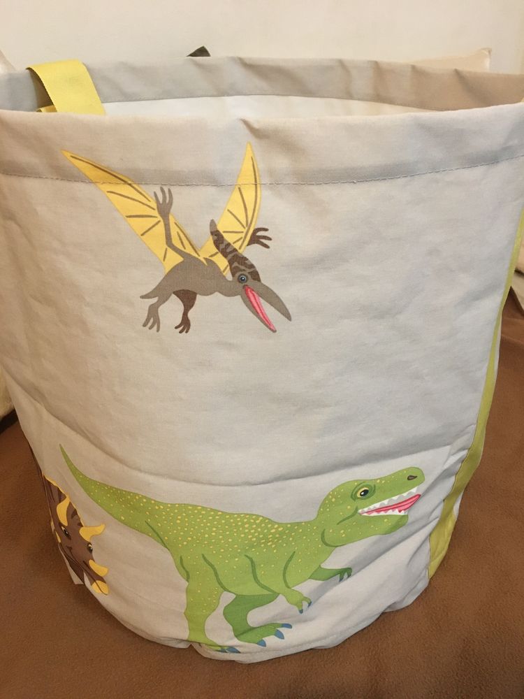 Sac ikea 704.642.04 pt depozitare jucarii - Model Dinozauri