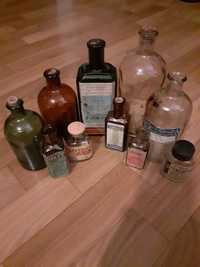Sticle vechi de farmacie si de parfum