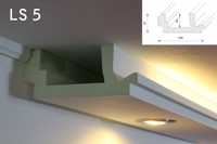 SCAFA BANDA LED, scafe decorative polistiren,scafa tavan model  LS5