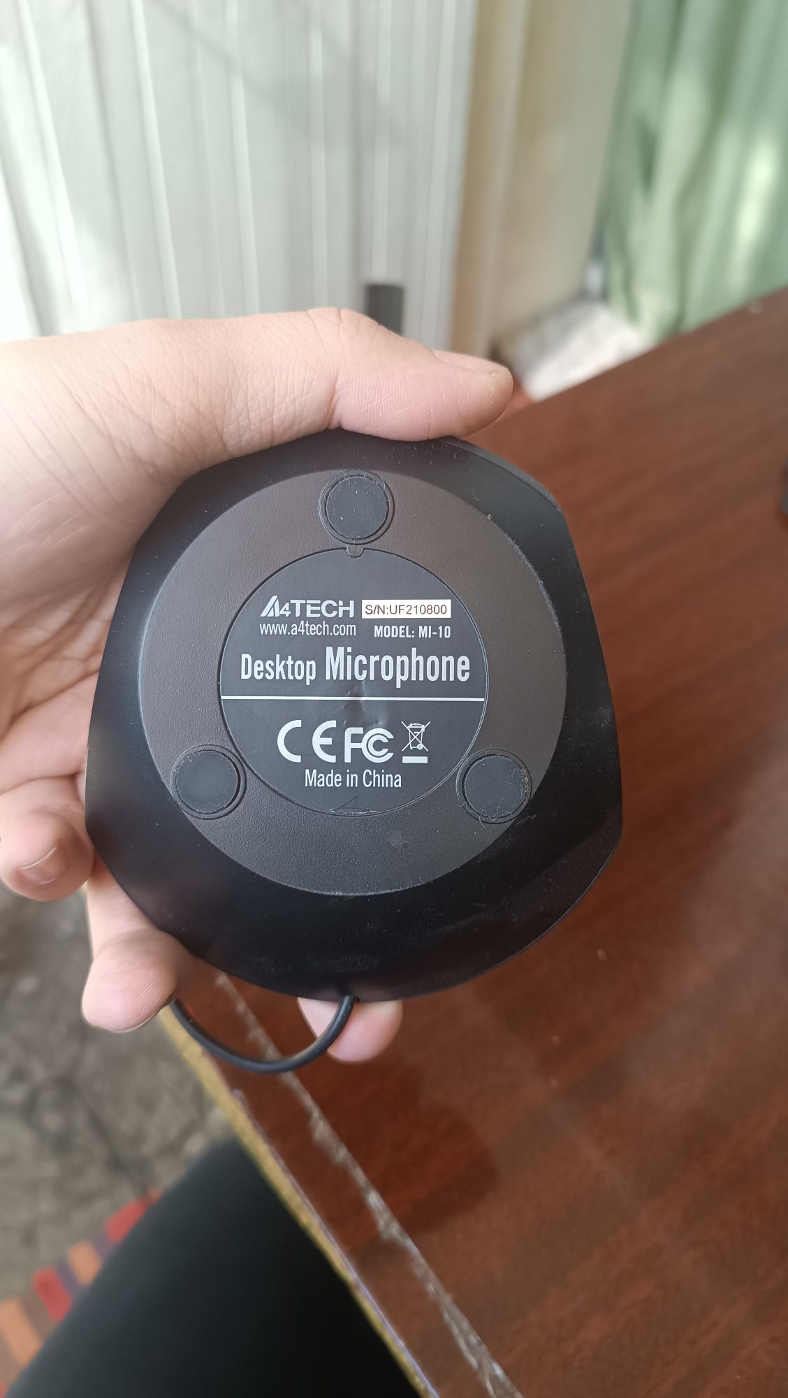 Микрофон A4Tech для компьютера