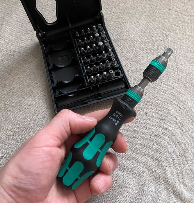 Set surubelnita biti 32 piese Wera Kraftform Kompakt 71 Security noua