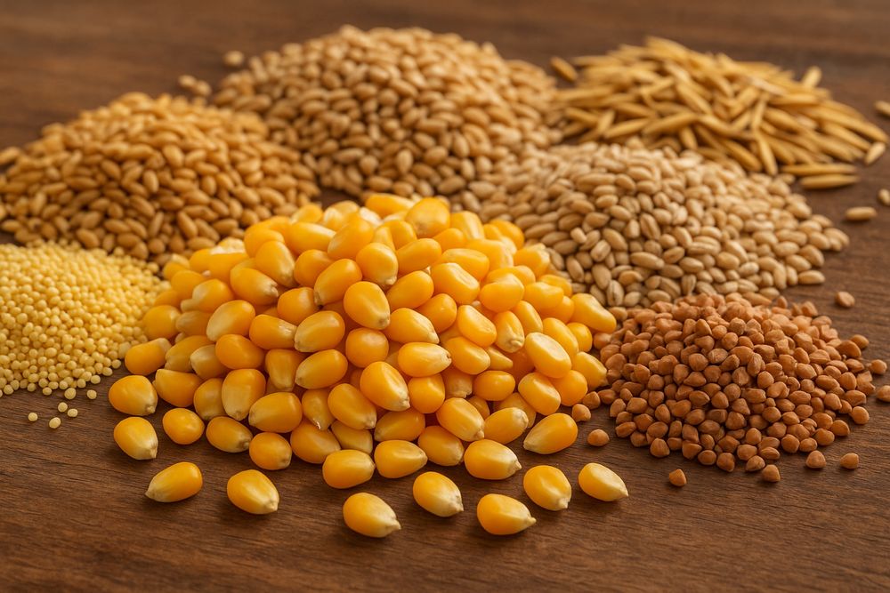 Vând cereale , porumb, grau , orz, ovaz , floarea soarelui etc.