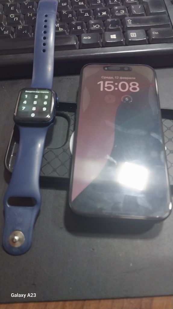Iphone 15 pro, Iwatch 6
