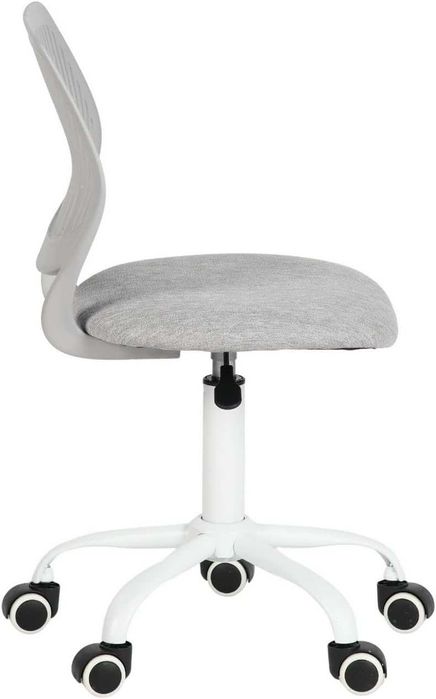 Scaun de birou ergonomic FurnitureR, reglabil, rotativ,gri Morandi