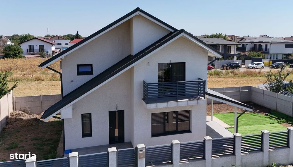 Casă P+1 în Berceni / curte mare / finisaje moderne / gata de locuit