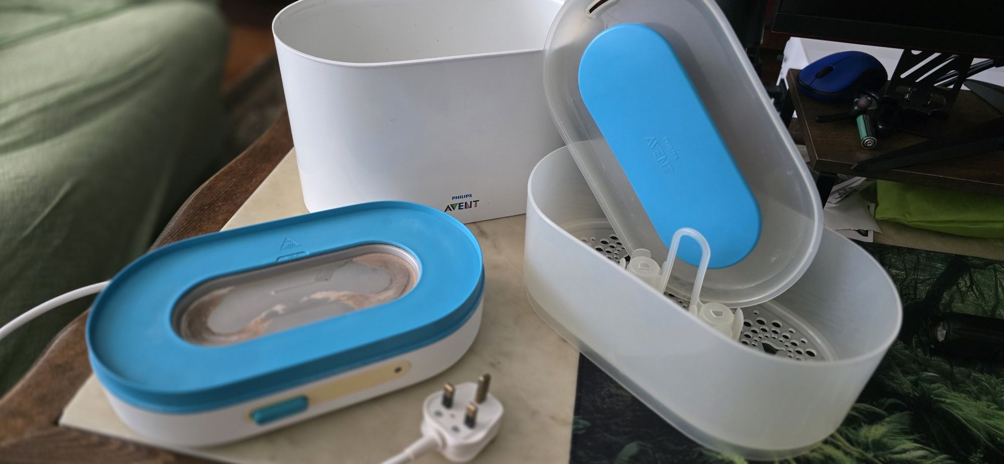 Стерилизатор Philips Avent Изваратор Изваряване на Бебешки Бутилки