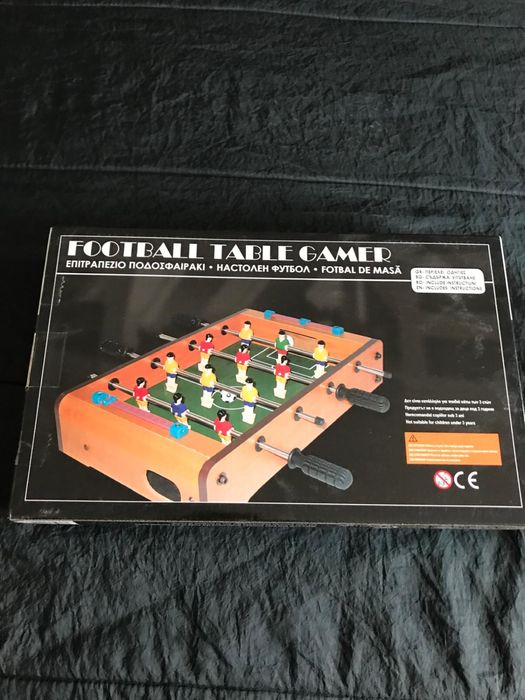 Joc fotbal de masa, din lemn, nou