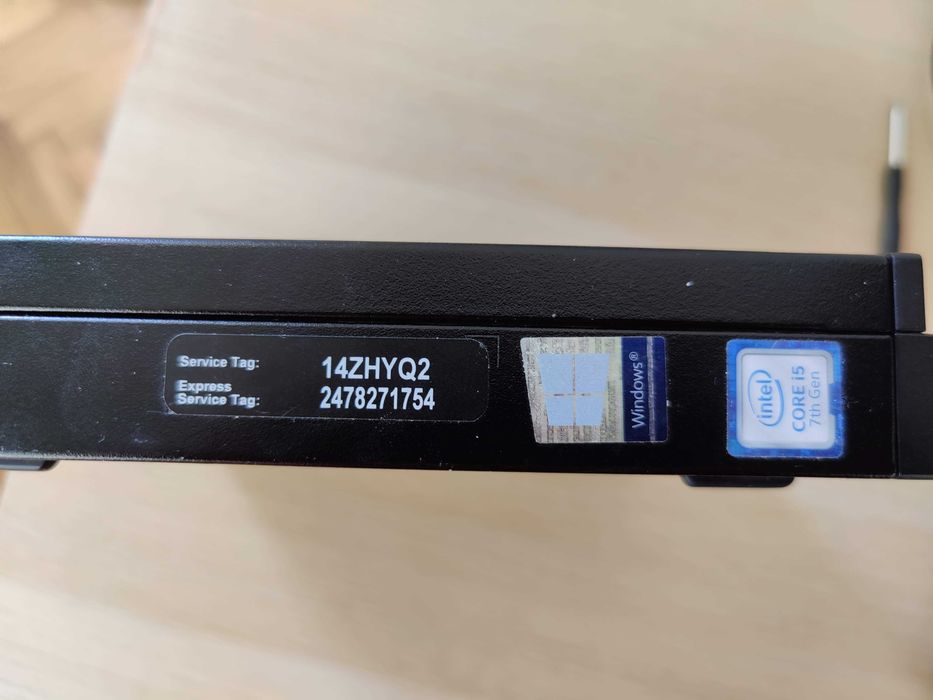 Dell Optiplex 3050 Micro Intel i5-7500T/16GB RAM/256 GB SSD/WiFi