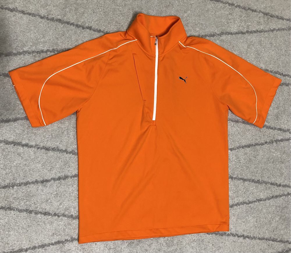 Tricou portocaliu puma marime M tricou sport puma original M
