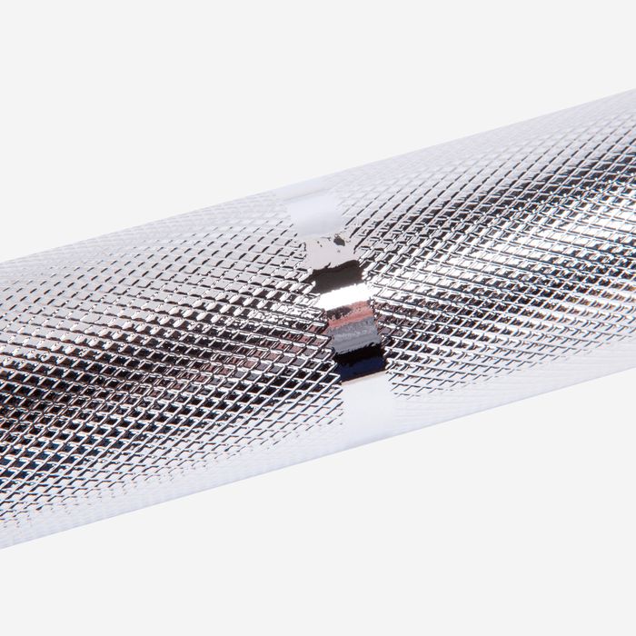 Set gantere și bare Bodybuilding 93 kg cu - produs resigilat Decathlon