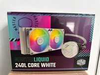 Cooler master liquid 240L core white