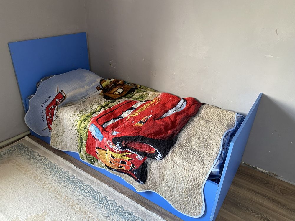 Детский кровать | Кровать подростковый | Синий кровать