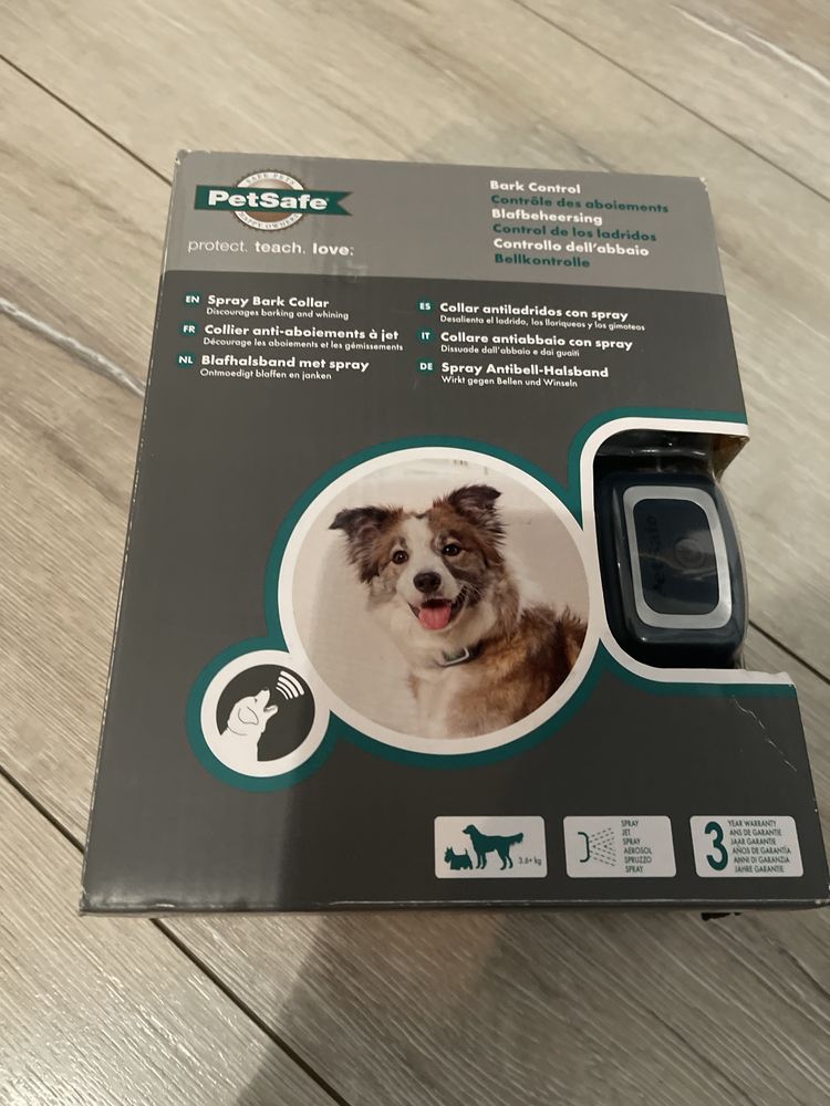 Zgarda anti-latrat cu spray petsafe