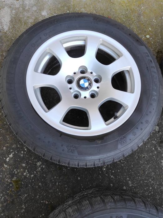 Продавам BMW(E60/61) джанти 16” със зимни гуми