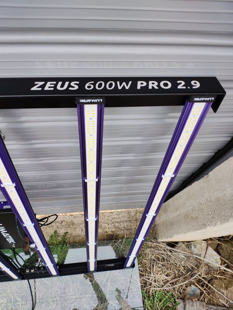 LED Лампа за растеж и цъфтеж LUMATEK Zeus 600W Pro 2.9