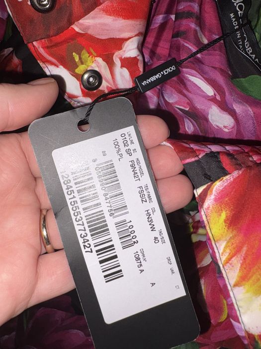 Geaca statement Dolce Gabbana oversized originala