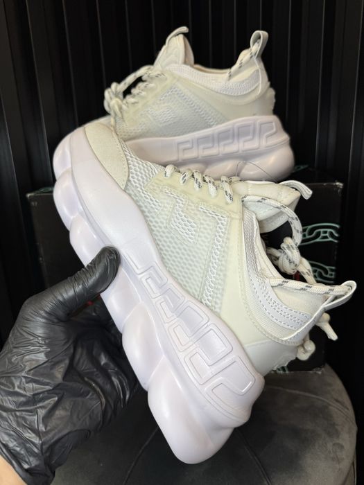 37-43 Versace Chain Reaction Alb White