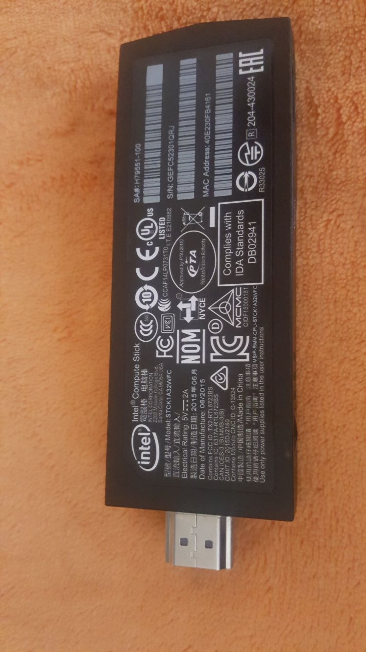 Mini pc stick intel win 10