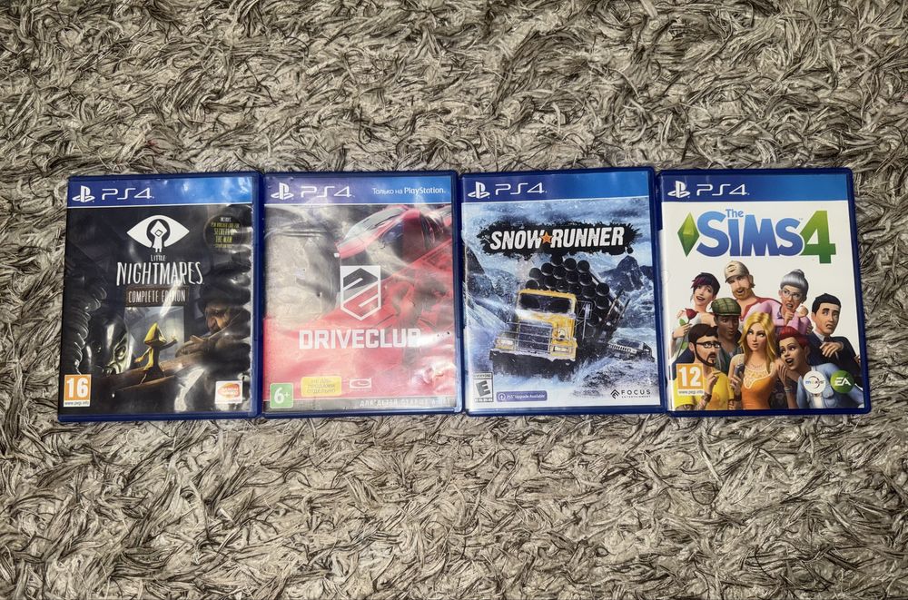 Диски на пс 4 в Астане