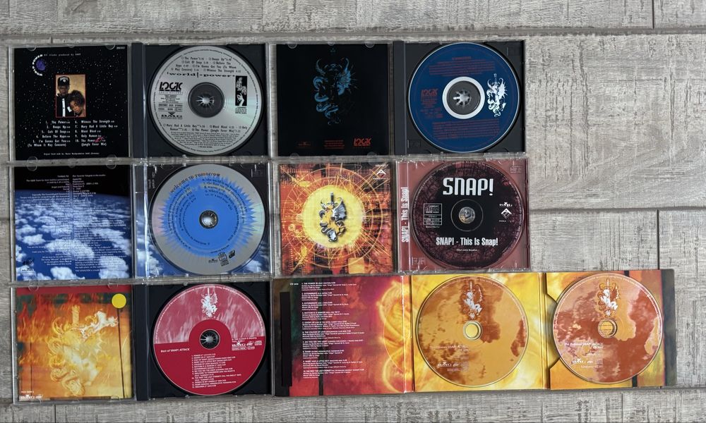 Cd-uri originale muzica eurodance 90’s - Technotronic/Snap!
