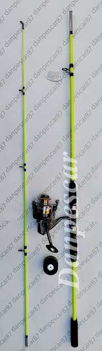SET Lanseta WB fibra sticla plina 2,40m cu Mulineta FL EFB5000