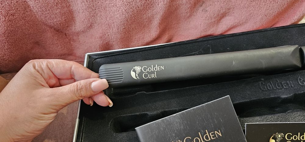 Преса за коса golden curl silver