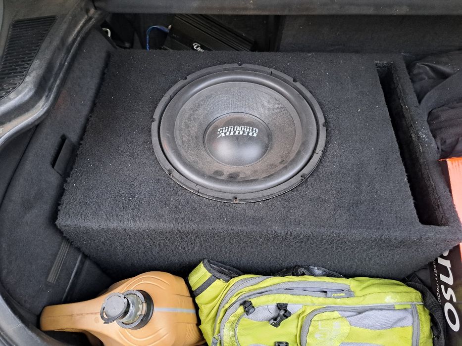 Бас каса 12ка със усилвател тъндър