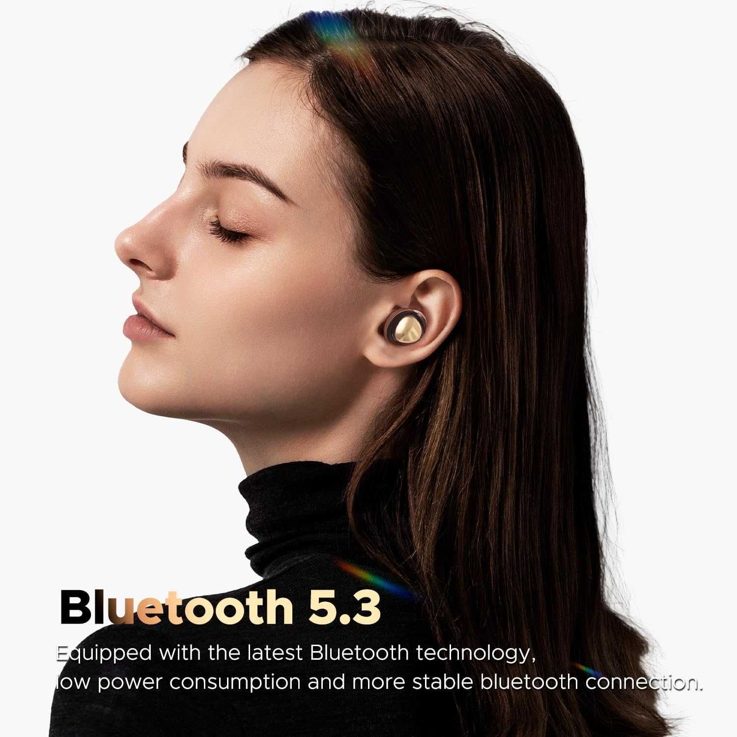 SoundPEATS Opera 05 TWS Bluetooth-безжични слушалки-черен цвят