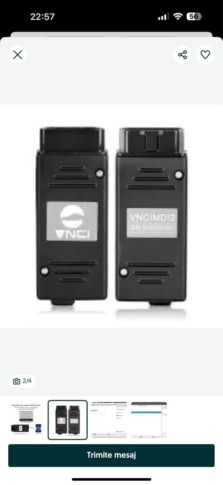 Tester Diagnoza Auto Opel/Chevrolet GM MDI2 WiFi DOIP 2024