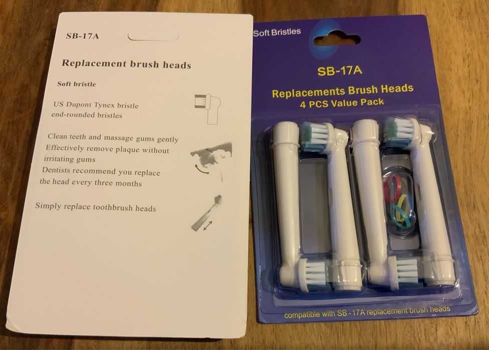 Резервни накрайници за електрическа четка за зъби Орал-Б/Oral-B - 4бр